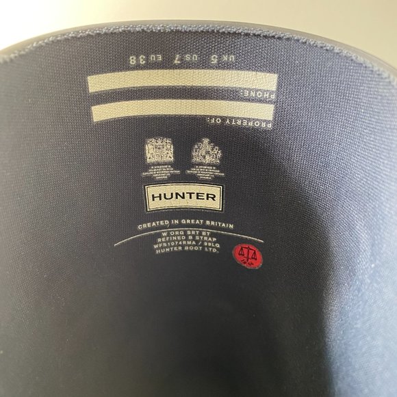 Hunter Wellington Backstrap Short Rain Boots - Picture 4 of 4